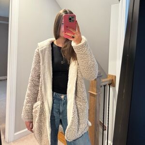 Cozy Cream Sherpa Jacket